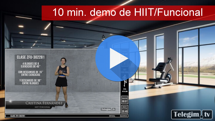 Video clase demo Gimnasio Online